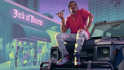 DreQuan Priest, official Grand Theft Auto VI character artwork